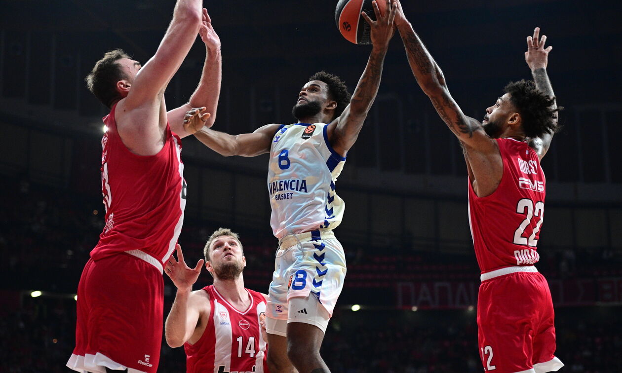 Ολυμπιακός - Βαλένθια 92-99: Μπλακ άουτ και... τιμωρία