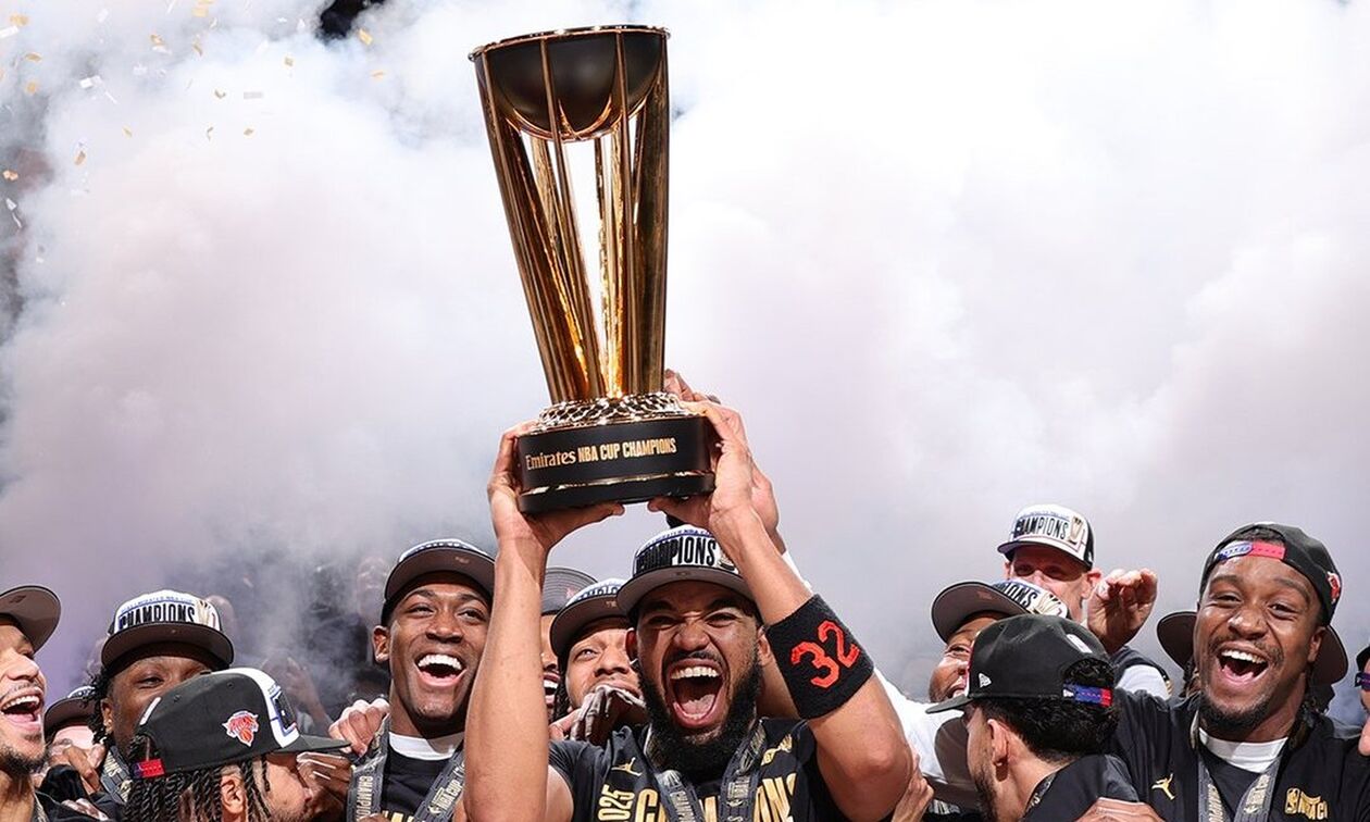 NBA Cup: Οι Νικς νίκησαν στον τελικό τους Σπερς (highlights)