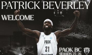Επίσημο: Ο Πάτρικ Μπέβερλι στον ΠΑΟΚ