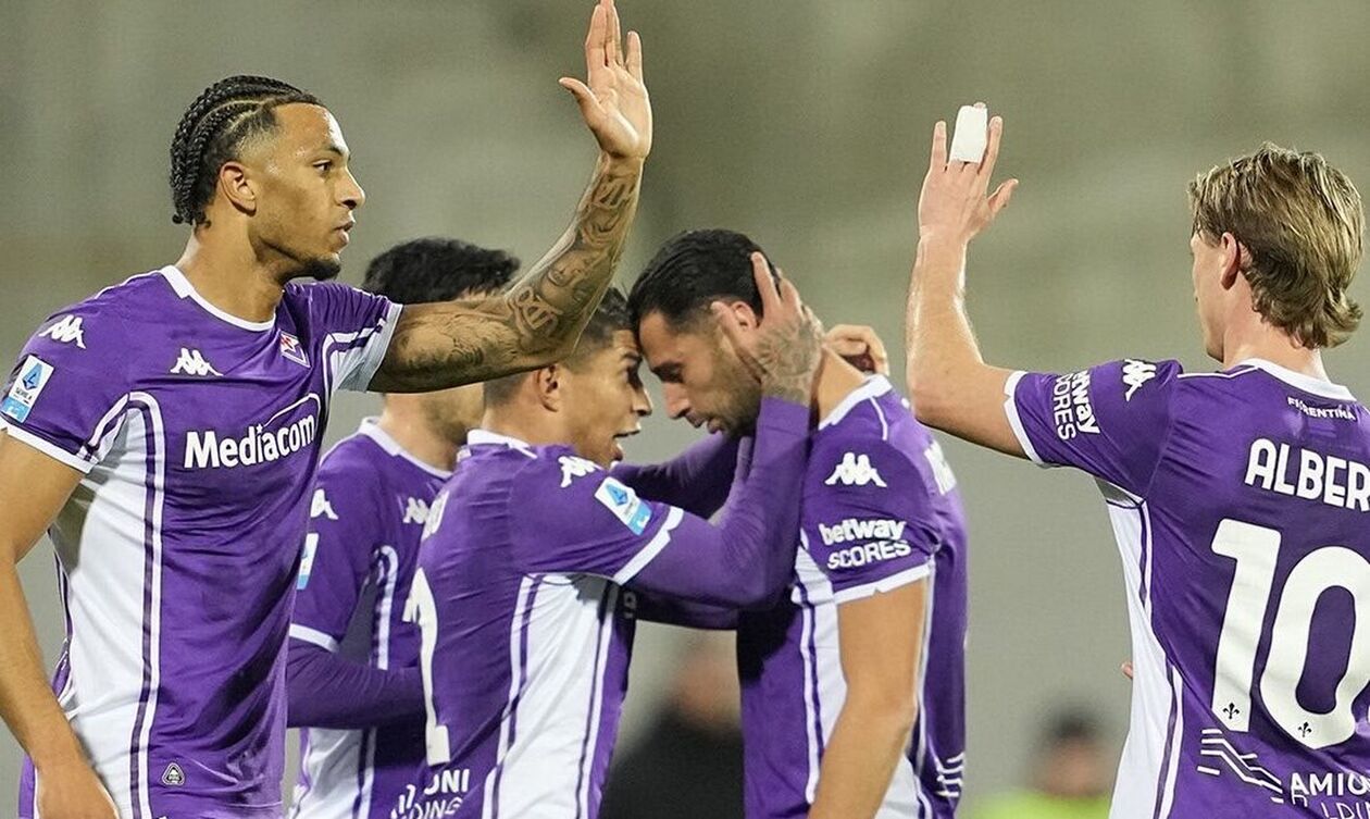 Serie A: Ξέσπασε η Φιορεντίνα, πρώτη νίκη στη σεζόν κόντρα στην Ουντινέζε