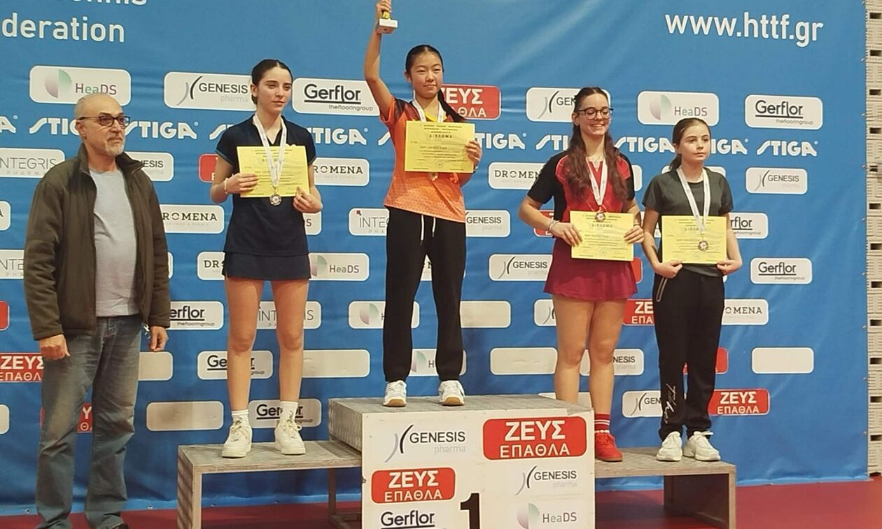 Πινγκ Πονγκ: Οι νικητές στα Περιφερειακά πρωταθλήματα