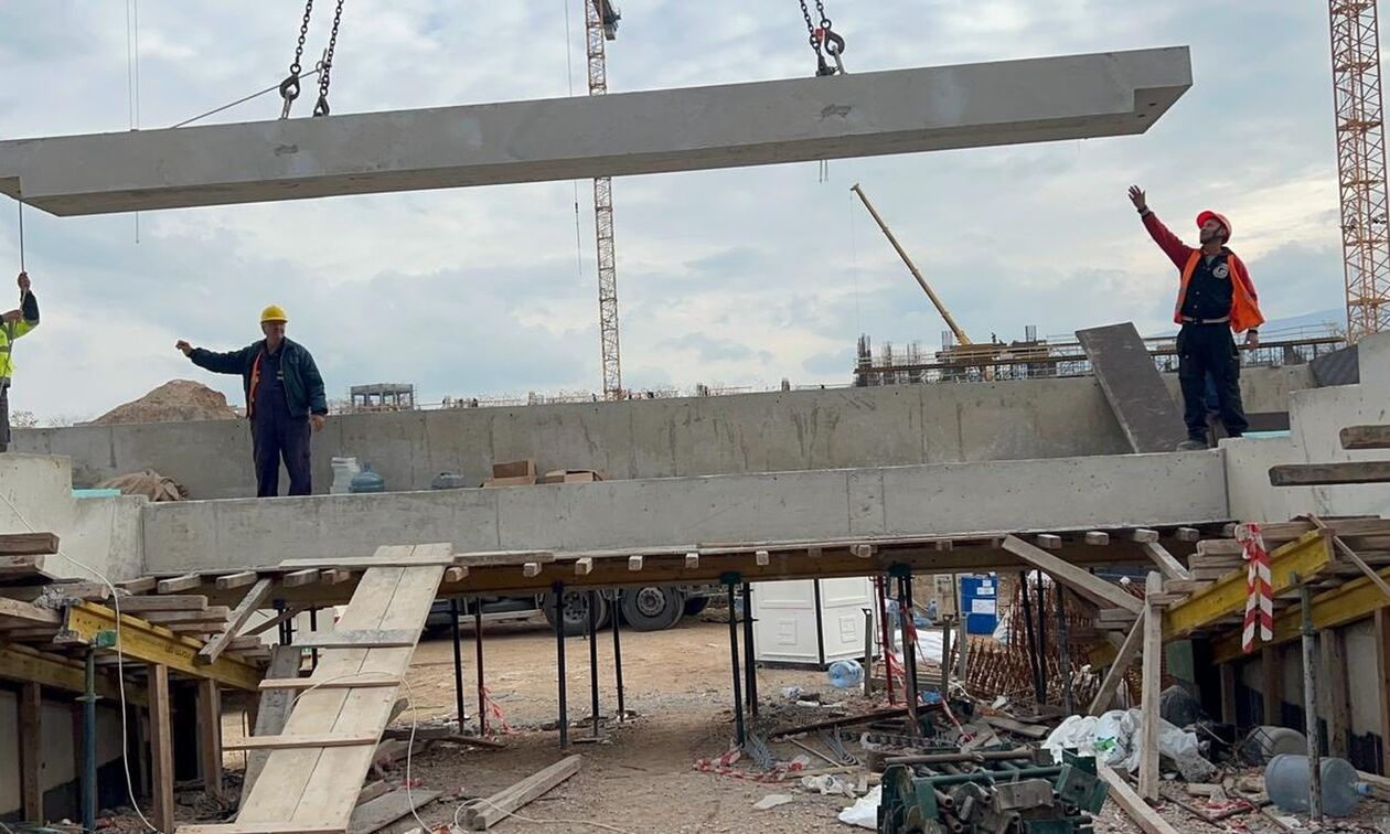 Δούκας: «Σήμερα μπήκε η πρώτη εξέδρα του Βοτανικού»