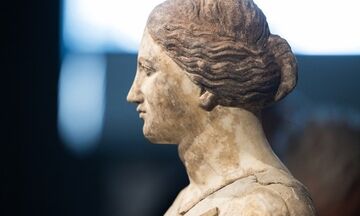 Τα νέα αγάλματα στο Μουσείο της Πέλλας