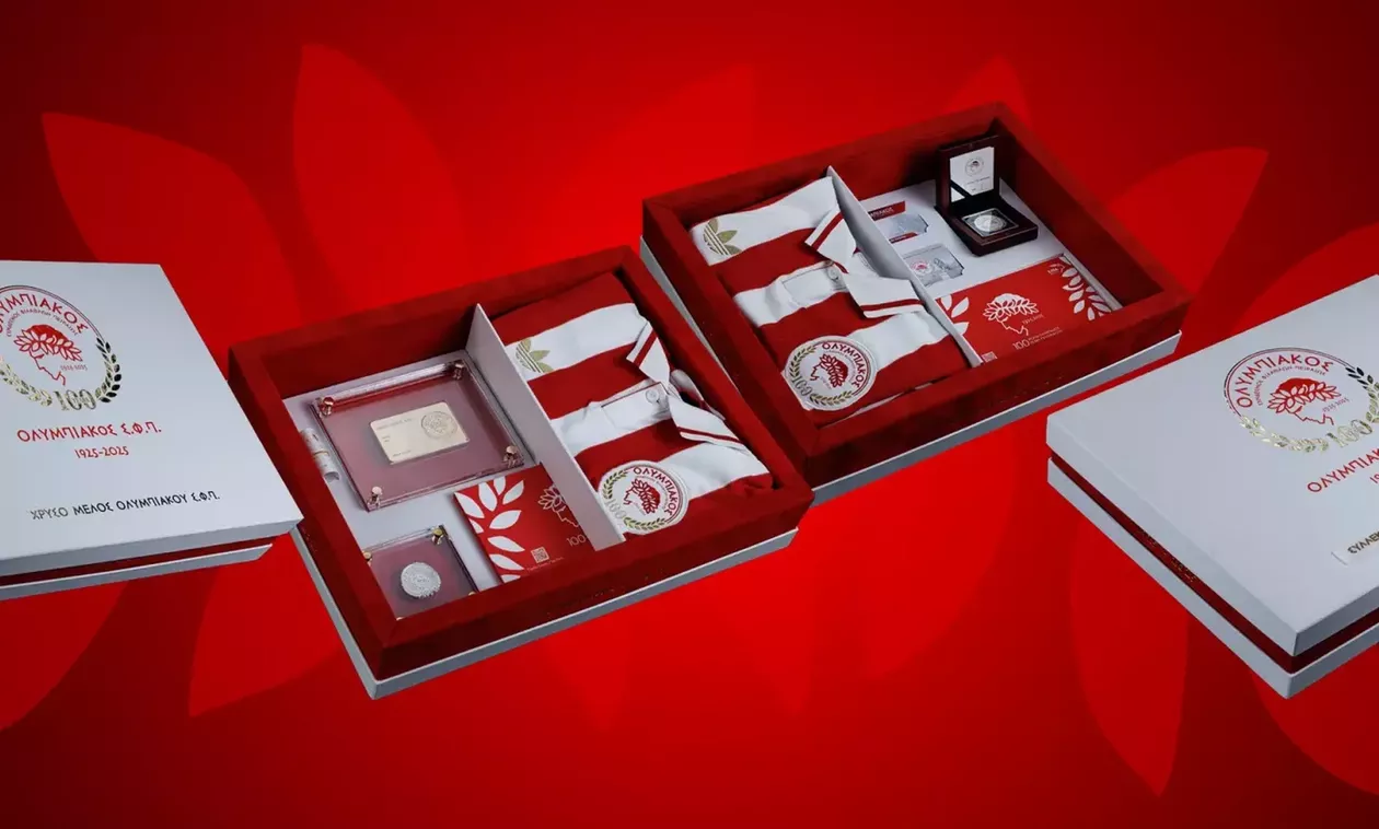 Ερασιτέχνης Ολυμπιακός: Η Χρυσή Κάρτα Μέλους και η Συλλεκτική έκδοση 100 χρόνων