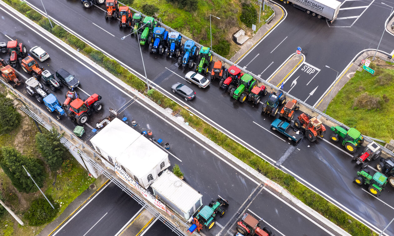 Αγροτικές κινητοποιήσεις: Με χαμηλές ταχύτητες η διέλευση των ΙΧ  