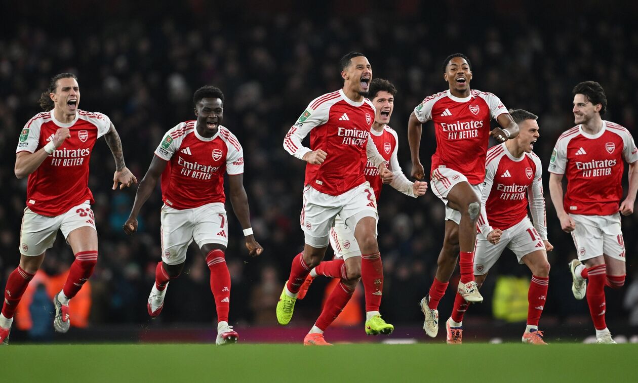 Άρσεναλ - Κρίσταλ Πάλας 1-1 (8-7 πεν.): Τα highlights της αναμέτρησης 