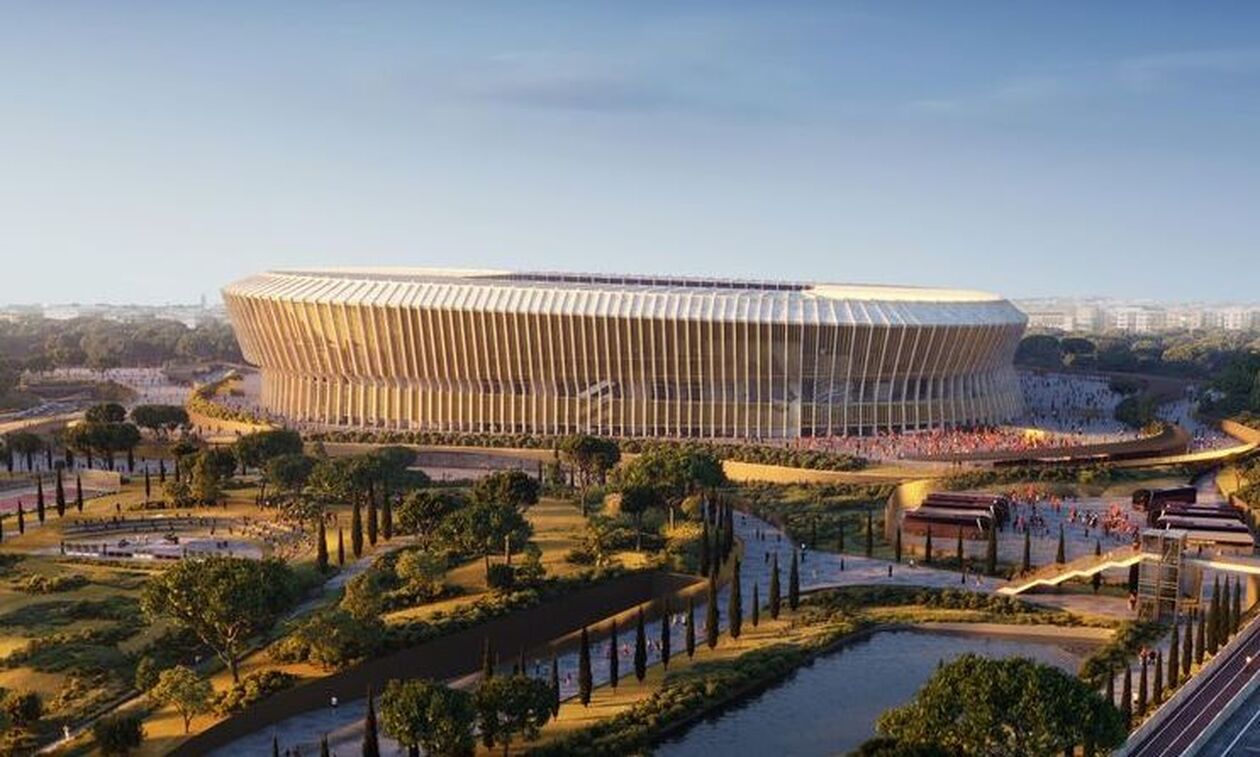 Ρόμα: Κατέθεσε τον φάκελο για το νέο της γήπεδο