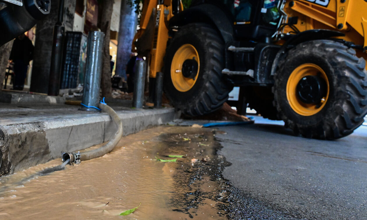 Άγιος Δημήτριος: Εκτεταμένες ζημιές και καθίζηση του δρόμου από την πρόσφατη κακοκαιρία