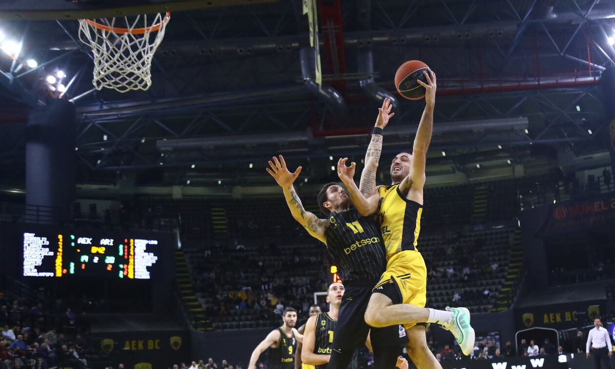 ΑΕΚ – Άρης 82-76: Ήταν καλύτερη στο τέλος (highlights)