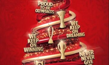 Ολυμπιακός: Οι «ερυθρόλευκες» ευχές για το νέο έτος (vid)