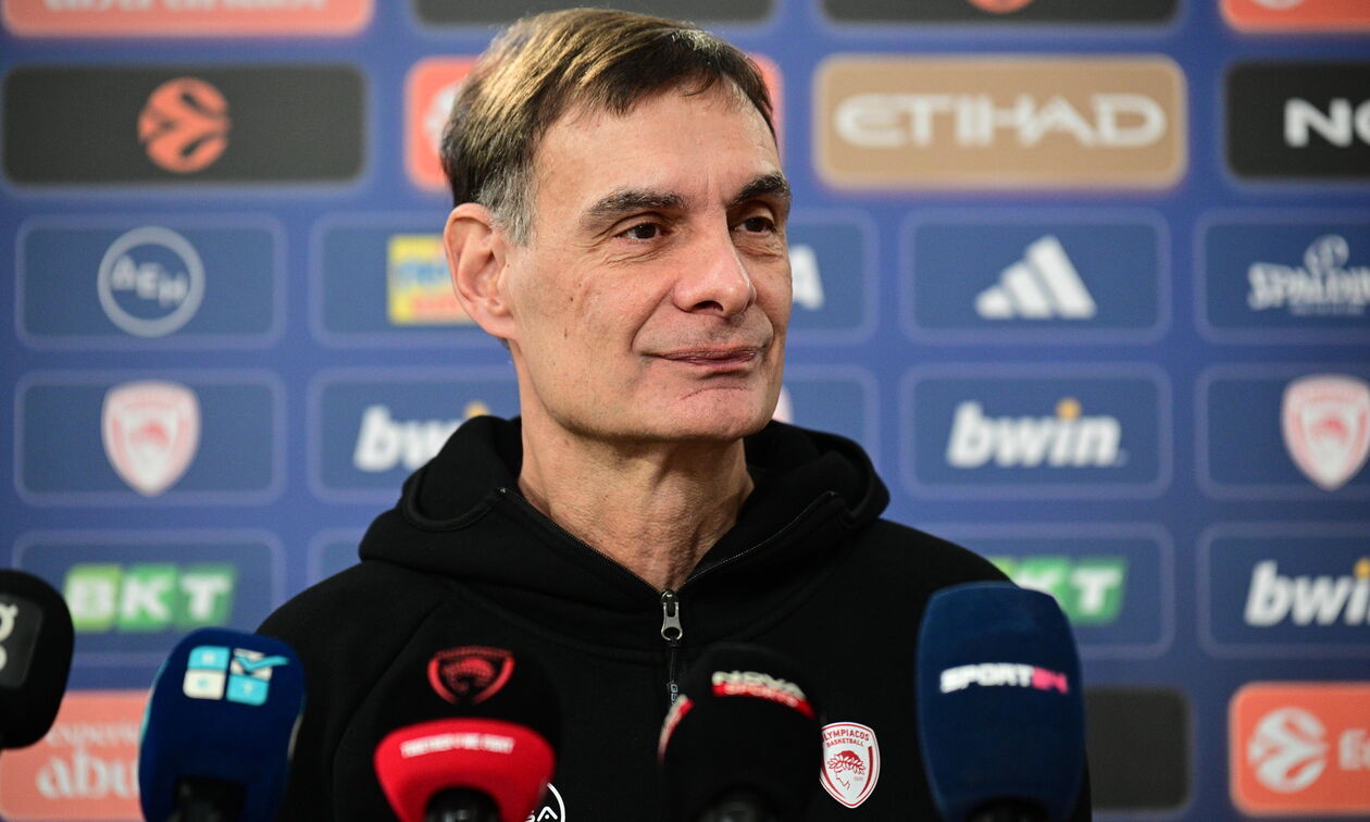 Ολυμπιακός: Ο Μπαρτζώκας μίλησε για το ντέρμπι με τον Παναθηναϊκό, τον Γουόρντ και τον Τζόουνς