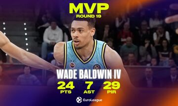 Euroleague: MVP της αγωνιστικής ο Μπόλντγουιν (vid)