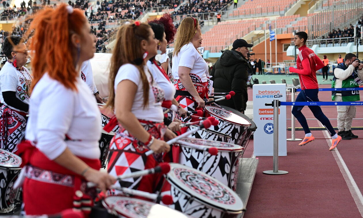 Ολυμπιακός-ΟΦΗ: Εικόνες από το Παγκρήτιο