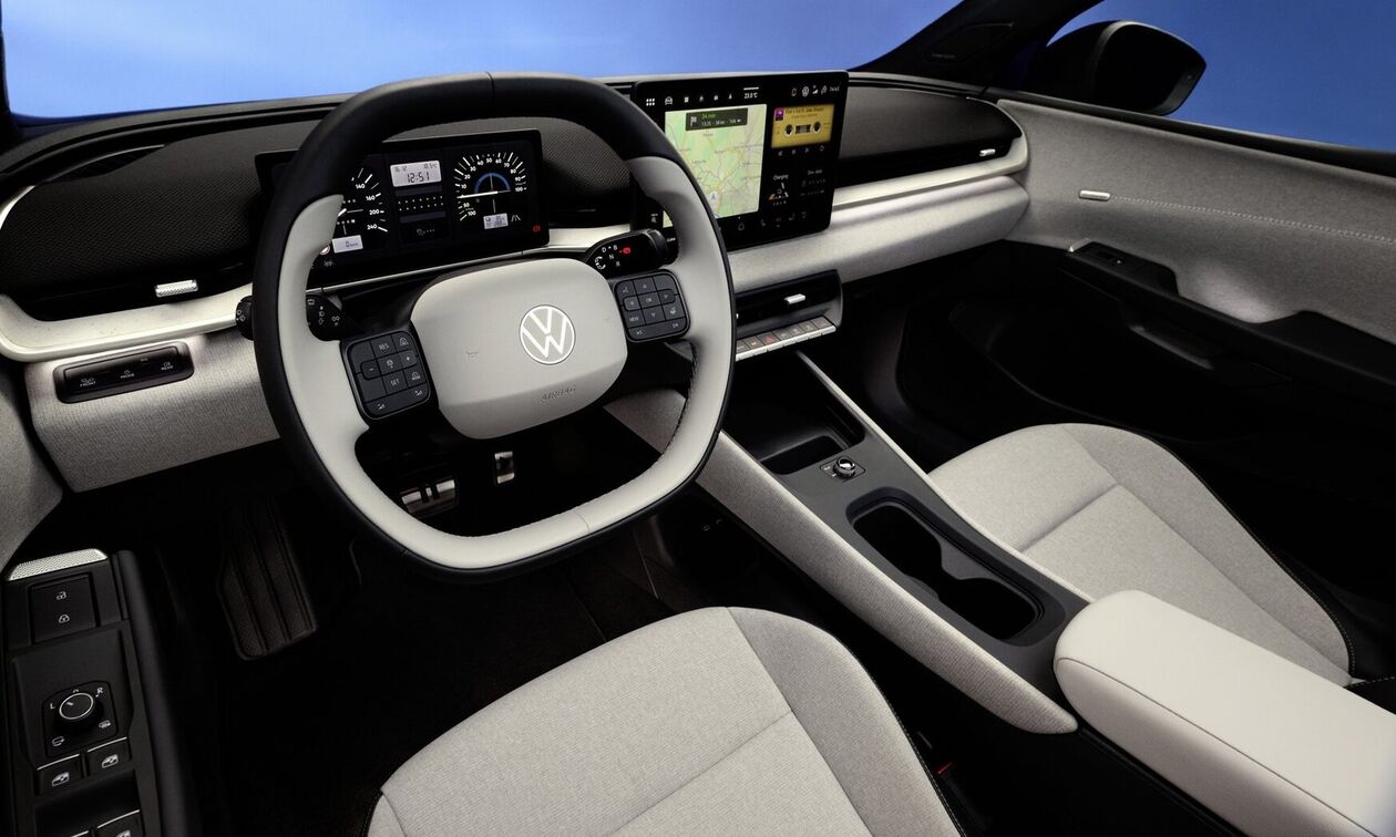 Tο εσωτερικό του Volkswagen ID. Polo