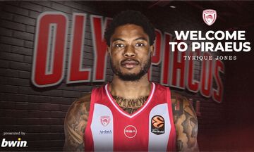 Ολυμπιακός: Ανακοίνωσε τον Τζόουνς 