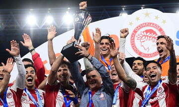 Ολυμπιακός: Η παρακάμερα του τελικού του Super Cup (vid)