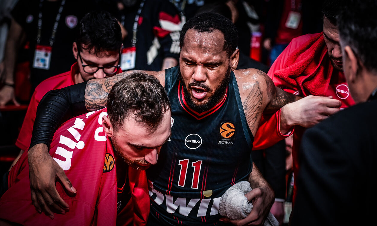 Ολυμπιακός: Γλίτωσε τα χειρότερα ο Μόντε Μόρις 