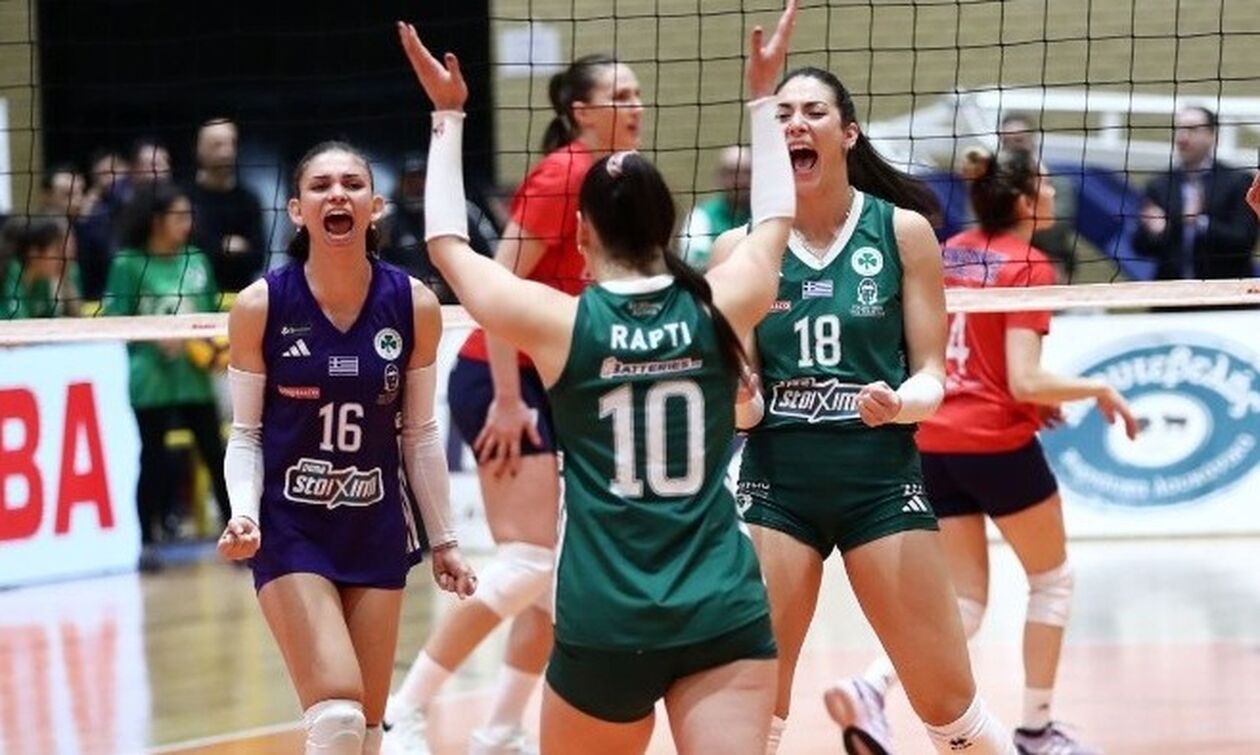 Βόλεϊ: Νίκη του Παναθηναϊκού επί του Πανιωνίου, εύκολα ο Ολυμπιακός το Μαρκόπουλο