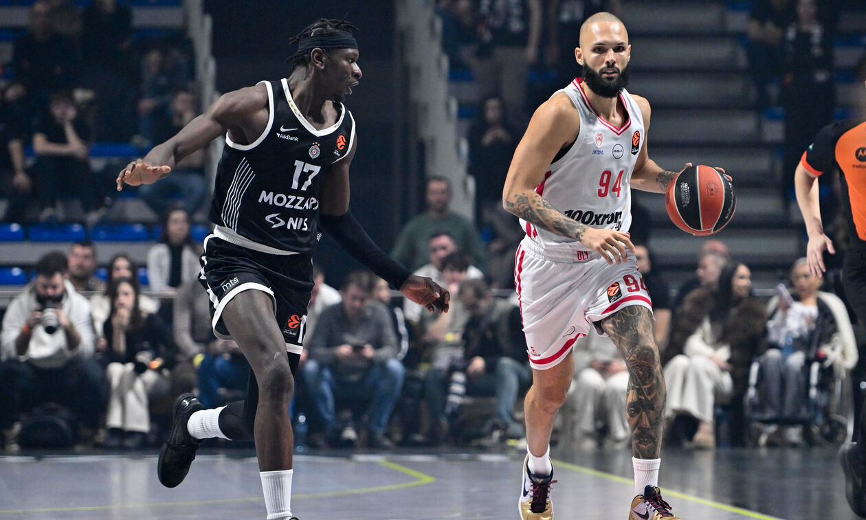 Παρτιζάν - Ολυμπιακός 66-104: Τα highlights της αναμέτρησης 