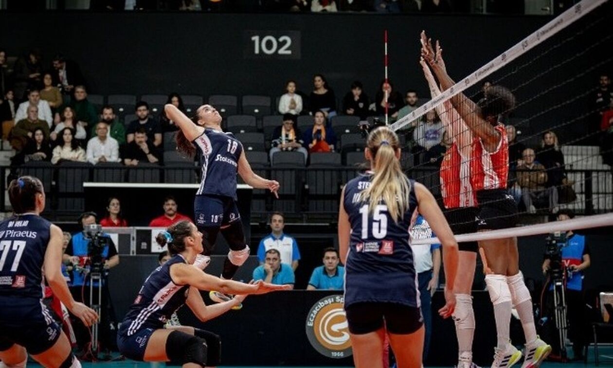 Βόλεϊ: Ήττα για τον Ολυμπιακό στην Τουρκία