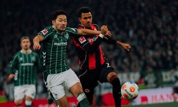 Βέρντερ-Άιντραχτ 3-3: «Τσίμπησε» τον βαθμό η ομάδα της Φρανκφούρτης