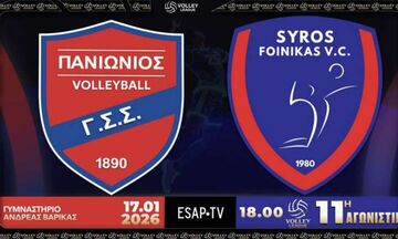Πανιώνιος - Φοίνικας Σύρου: Ντέρμπι εξάδας στη Νέα Σμύρνη