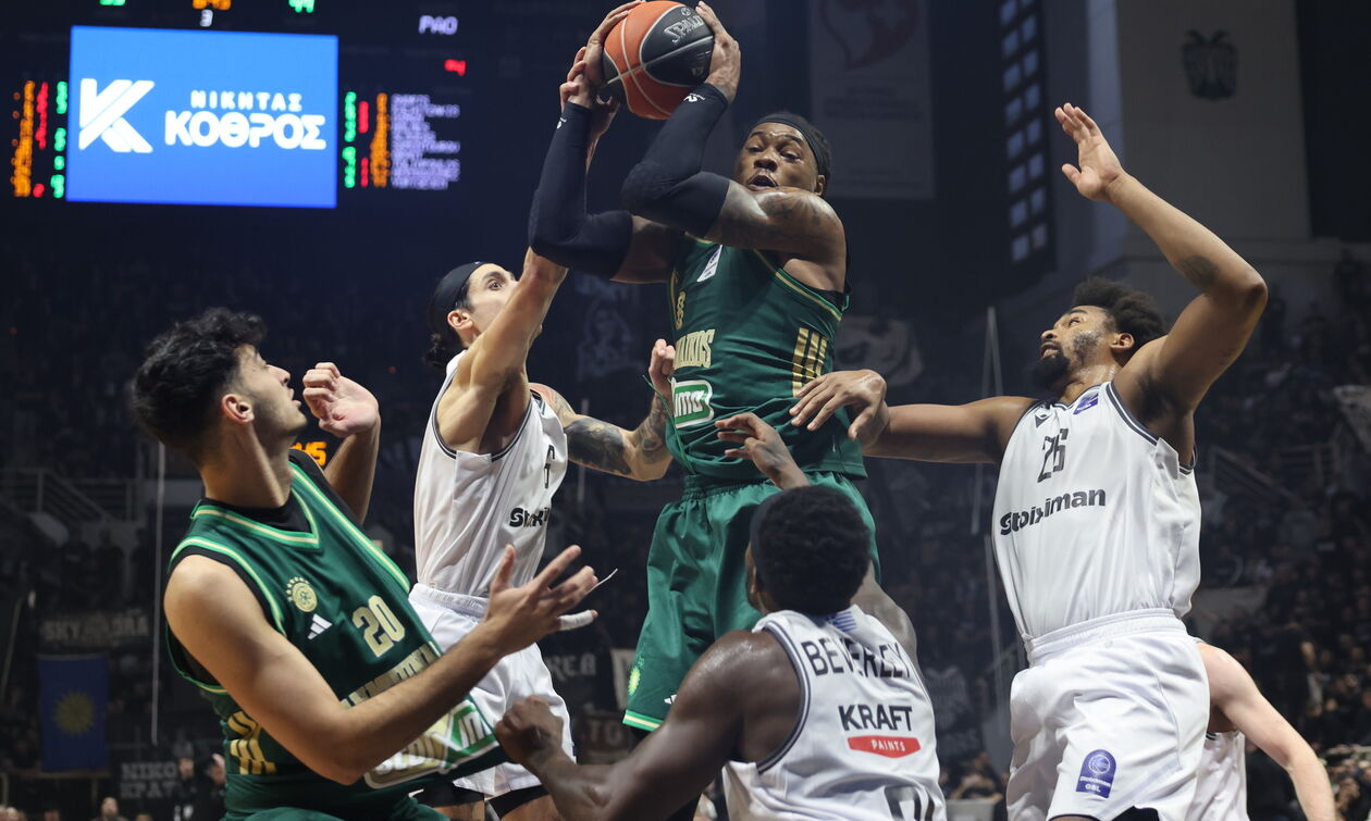 ΠΑΟΚ- Παναθηναϊκός 69 -74: «Απόδραση» στο τέλος (highlights)