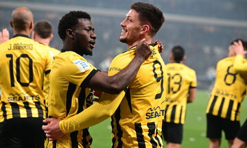 ΑΕΚ-Παναθηναϊκός: Το δεύτερο γκολ του Γιόβιτς