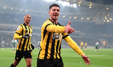 ΑΕΚ-Παναθηναϊκός: Το τρίτο γκολ του Γιόβιτς