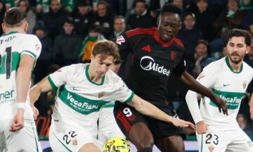 Έλτσε - Σεβίλλη 2-2: Πήρε τον βαθμό στο τέλος