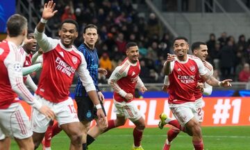 Champions League: Συνέχισε την ...προπαίδεια του τρία στο Μιλάνο η αψεγάδιαστη Άρσεναλ!