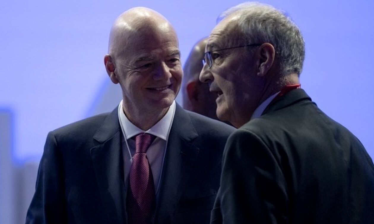 Ινφαντίνο στο Νταβός: «Το Παγκόσμιο Κύπελλο θα έχει αντίκτυπο 80 δισ. δολαρίων»