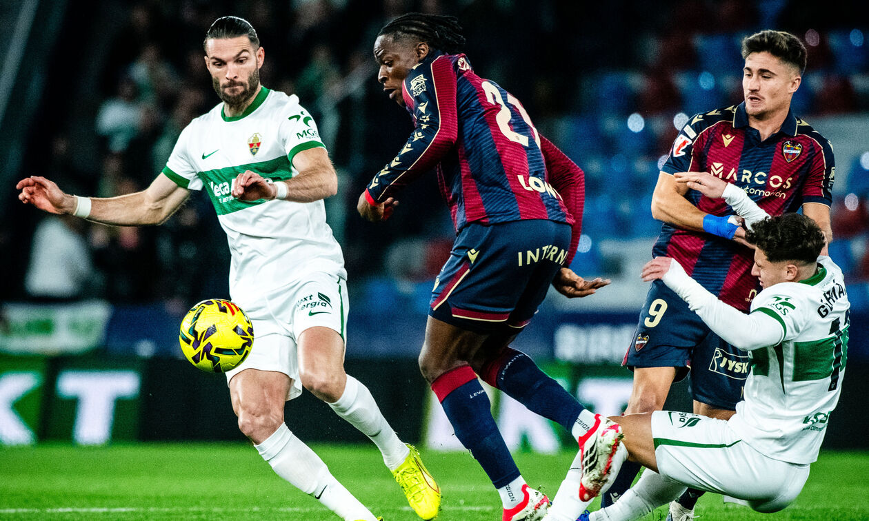 Λεβάντε - Έλτσε 3-2: Πήρε το θρίλερ