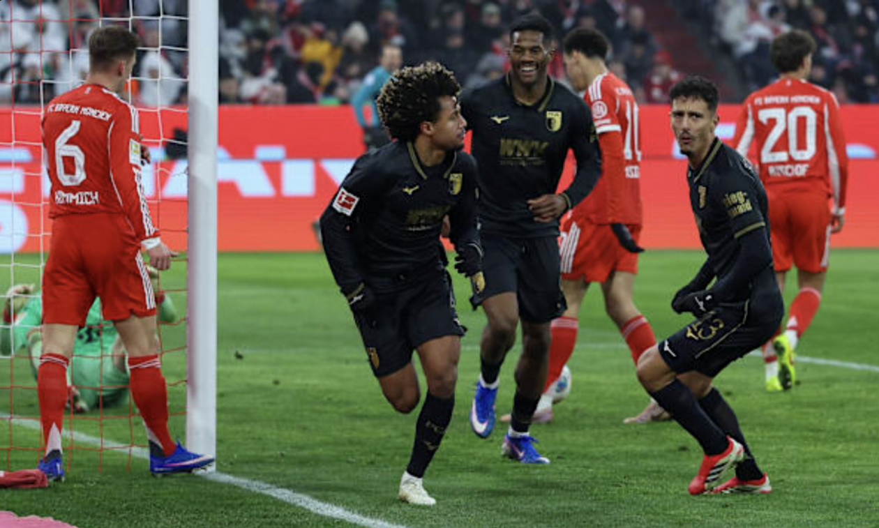 Βundesliga: Aπό την Άουγκσμπουργκ του δημιουργού Γιαννούλη η πρώτη ήττα της Μπάγερν και με ανατροπή!