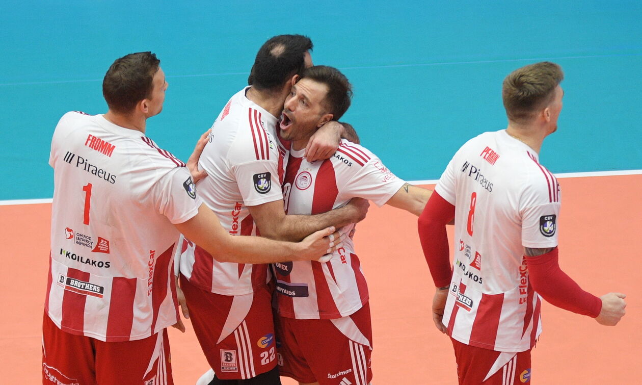 Volley League Ανδρών: Ο Ολυμπιακός 3-1 τον Φλοίσβο στον Ρέντη