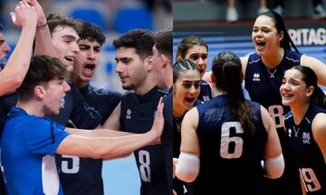 Στην Βουλγαρία και στην Ρουμανία οι Εθνικές ομάδες ανδρών και γυναικών Κ18 