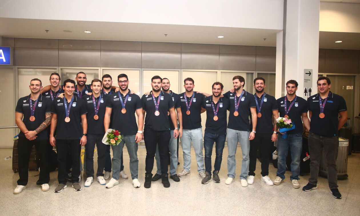 Εθνική Ανδρών: Θερμή υποδοχή στο «Ελ. Βενιζέλος»