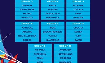 Πινγκ Πονγκ: Η κλήρωση της Εθνικής στο Παγκόσμιο Πρωτάθλημα