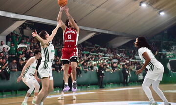 Παναθηναϊκός - Ολυμπιακός 88-85: Νίκη στο φινάλε για τις πράσινες