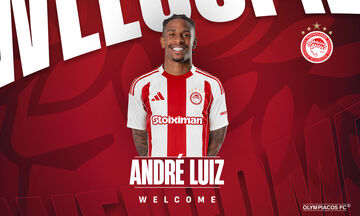 Ολυμπιακός: Ανακοίνωσε τον Αντρέ Λουίς