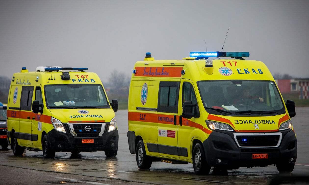 Σε σταθερή κατάσταση νοσηλεύονται στο νοσοκομείο Παπαγεωργίου δύο τραυματίες