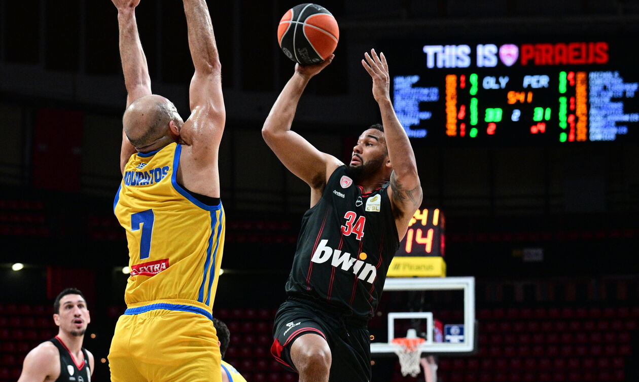 Ολυμπιακός - Περιστέρι 94-71: Με μπροστάρη Πίτερς και ρυθμό Τζόζεφ