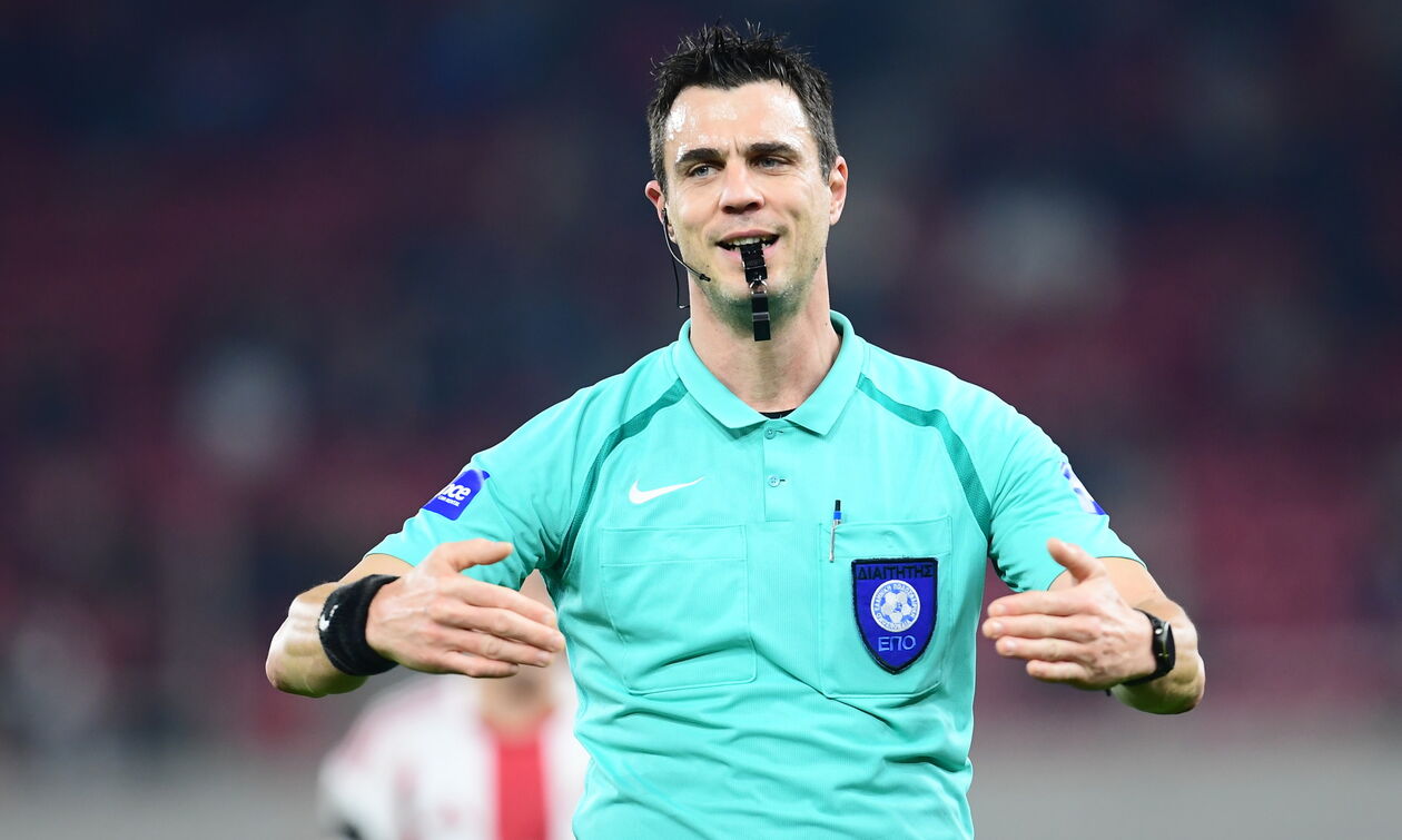 Αστέρας AKTOR - Ολυμπιακός: Ο διαιτητής της αναμέτρησης 