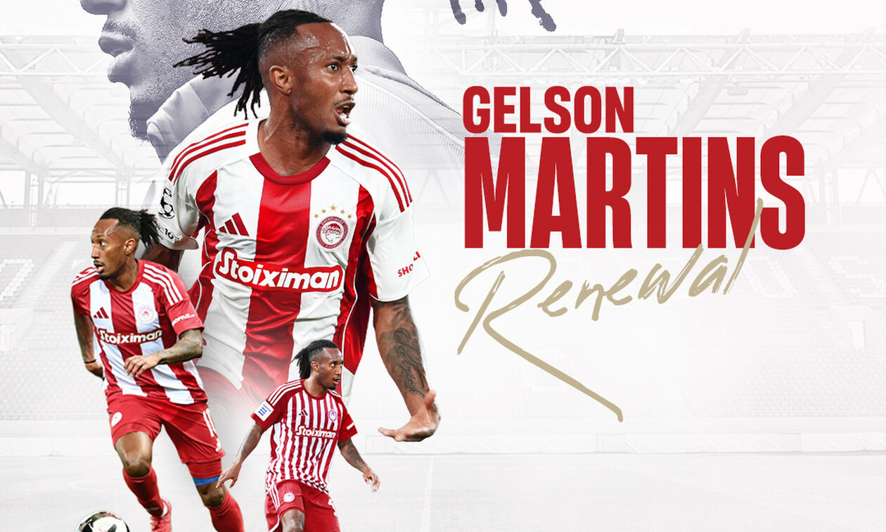 Ήταν δίκαιο, έγινε πράξη: Ανανέωσε ο Ζέλσον Μαρτίνς με τον Ολυμπιακό!