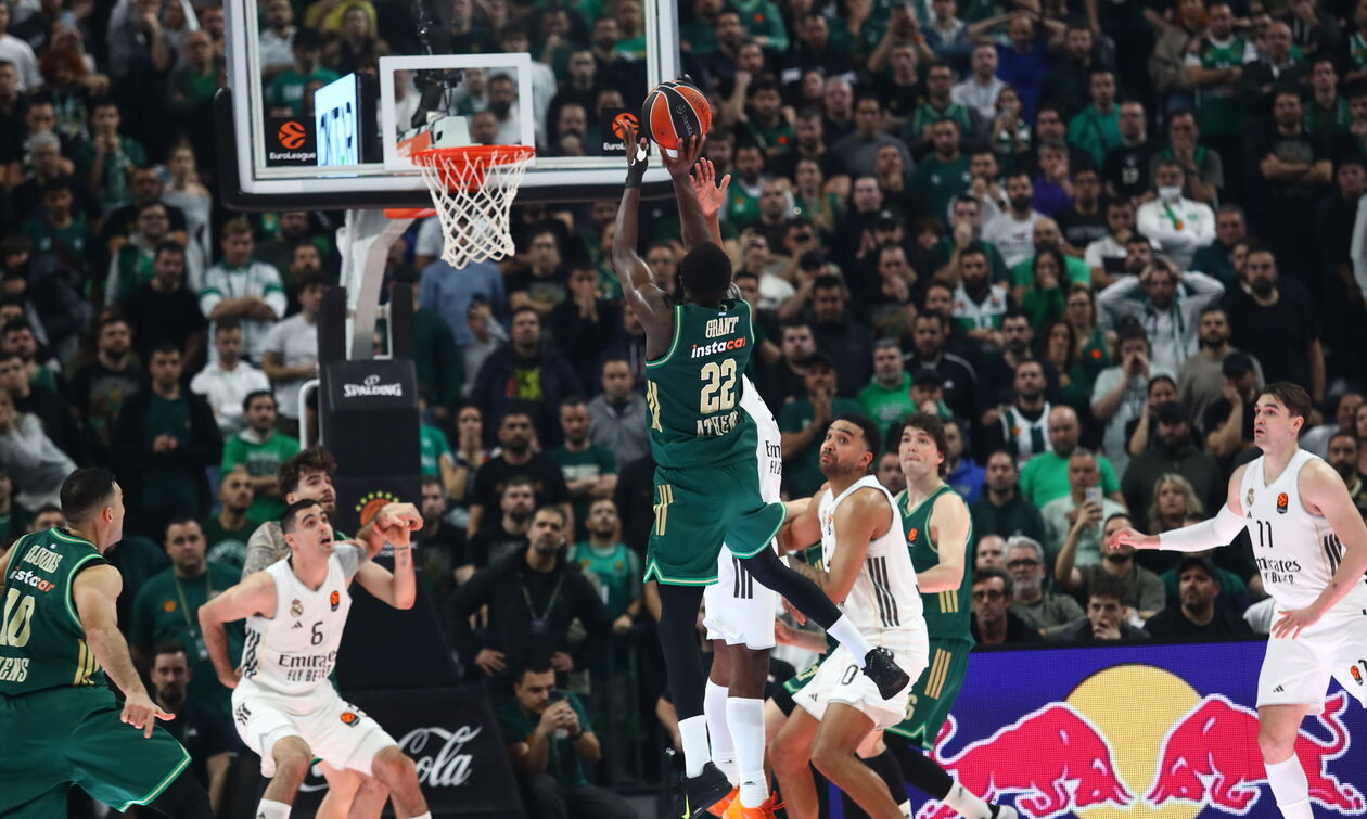 Παναθηναϊκός- Ρεάλ Μαδρίτης 82-81: «Σωτήρας» Γκραντ!