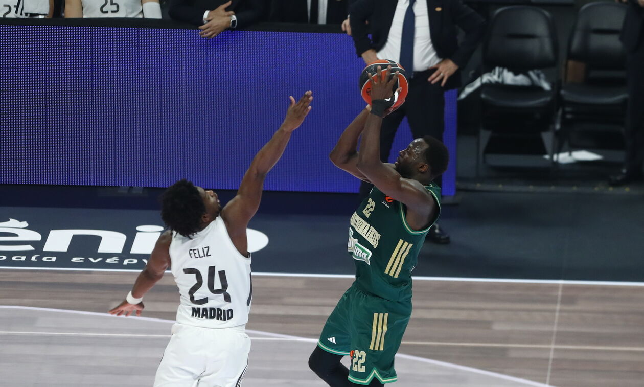 Παναθηναϊκός - Ρεάλ Μαδρίτης 82-81: Το νικητήριο καλάθι του Γκραντ (vid)