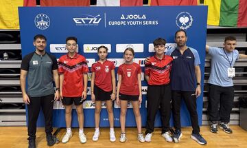 Πινγκ Πονγκ: Είσοδος στην 8άδα με πρωτιά στο γκρουπ για τη μικτή Ελλάδας/Κροατίας στο Όσιγιεκ