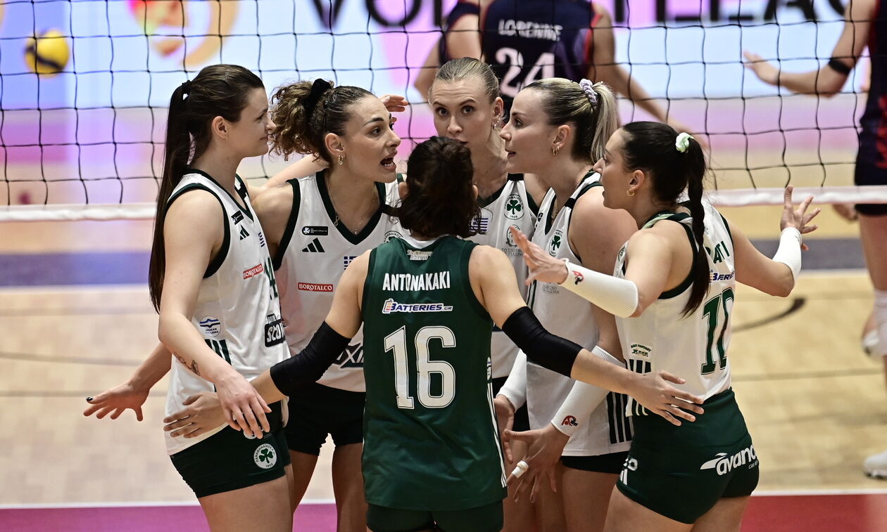 Ερυθρός Αστέρας - Παναθηναϊκός: Δύο σετ μακριά από τα ημιτελικά οι πράσινες 