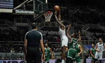 ΠΑΟΚ – Σπόρτινγκ101-67: «Μόνος» στο Παλατάκι