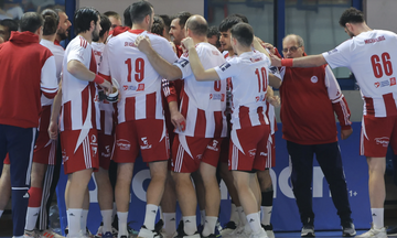 Handball Premier: Πρωτοπόρος ο Ολυμπιακός με υπερδιπλάσιο σκορ στη Νάουσα με τον Ζαφειράκη (20-41)!